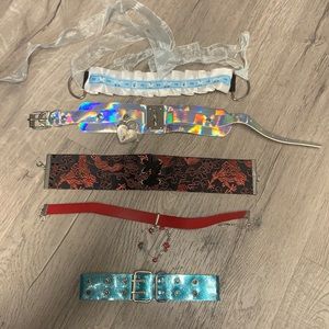 Lot of Dolls Kill Chokers